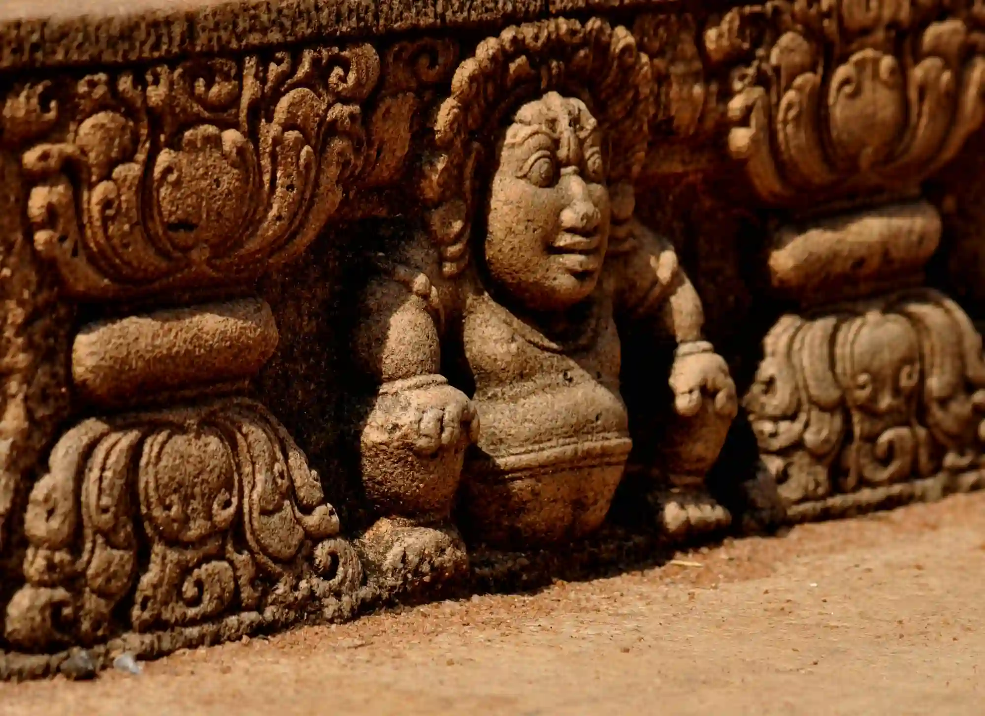 Ancient Guardian Carvings