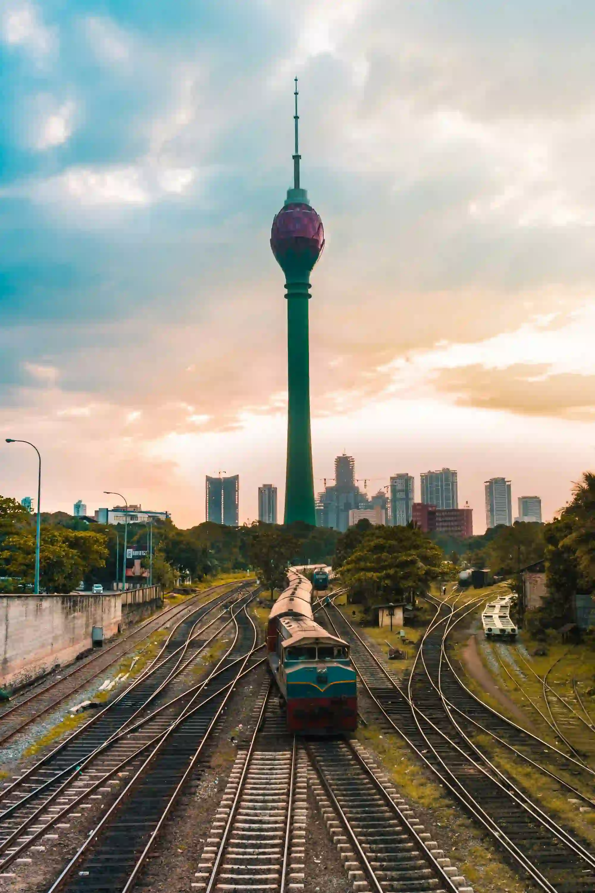 Lotus Tower & Railway Lines