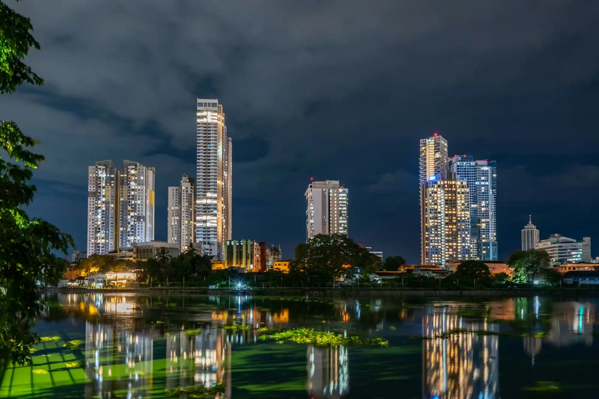 Colombo Skyline at Night..
