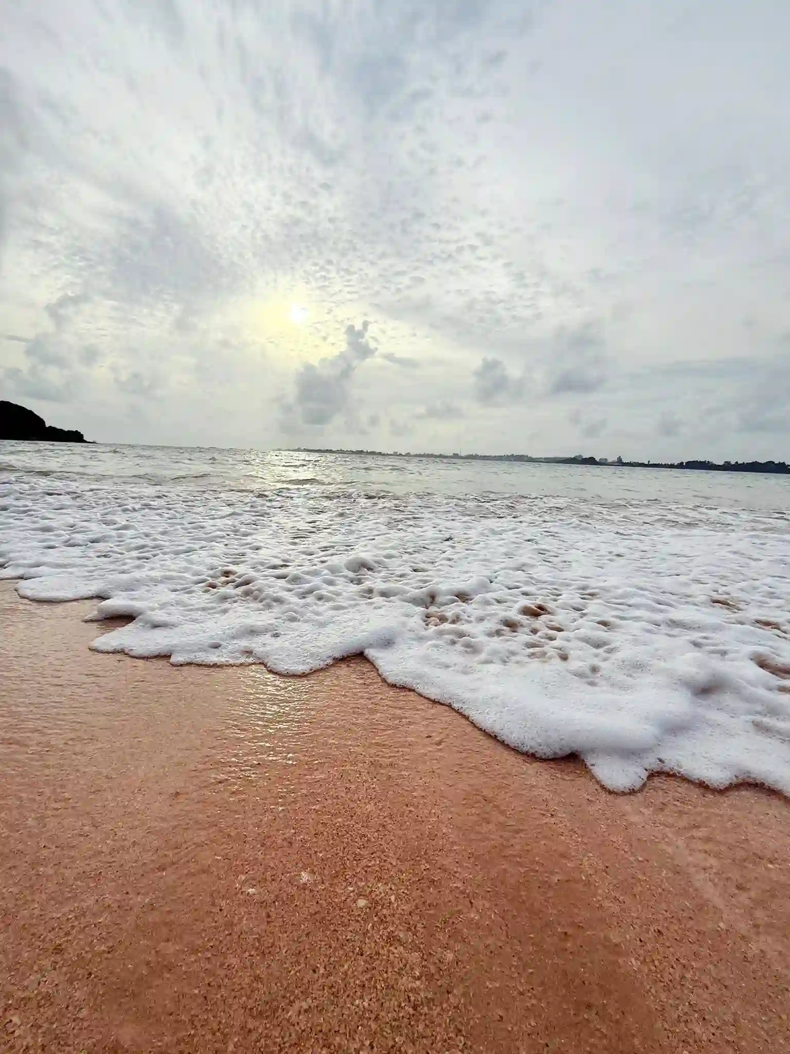 Sunset Waves at Galle Beach