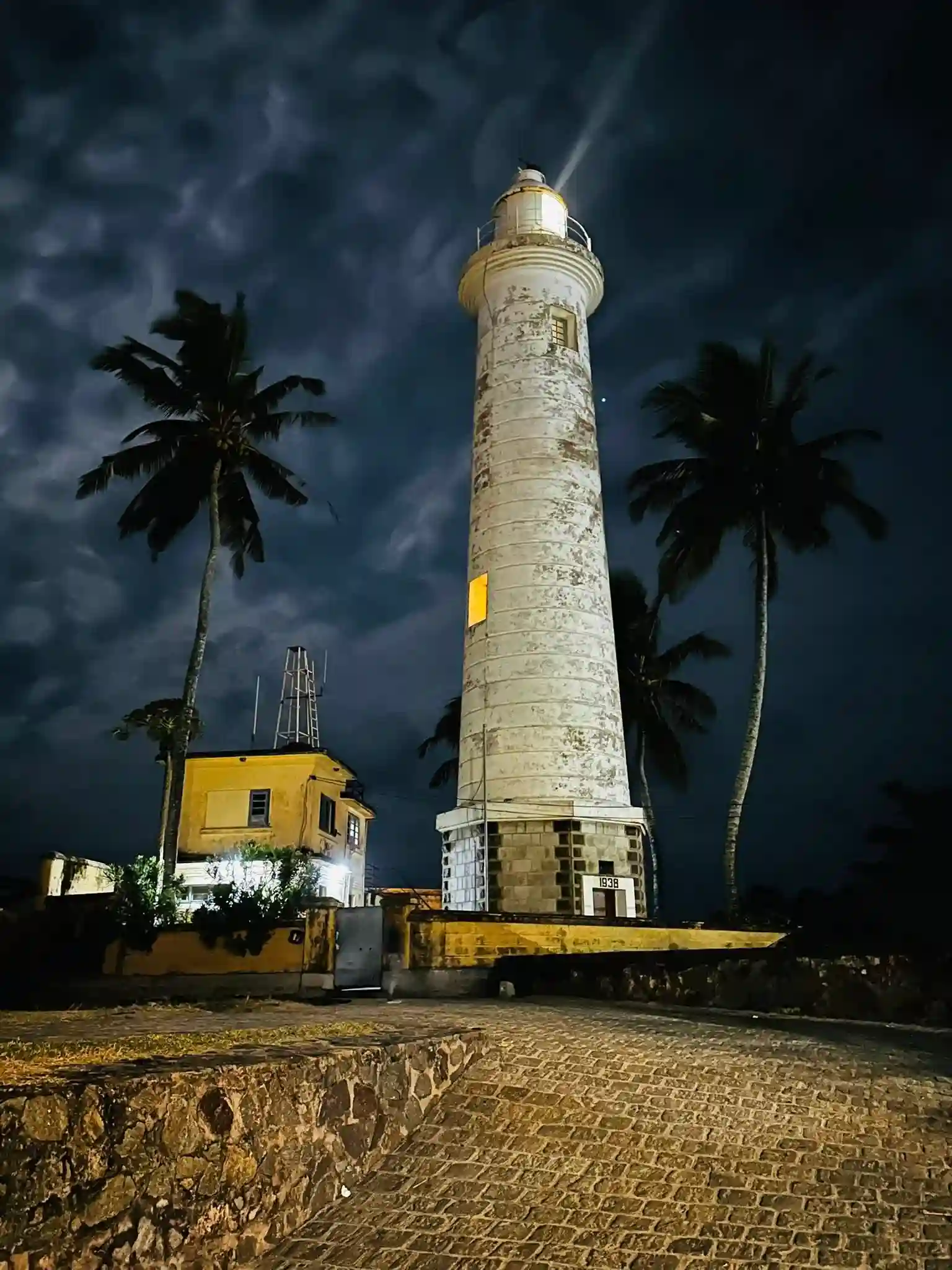 Galle Lighthouse at Night