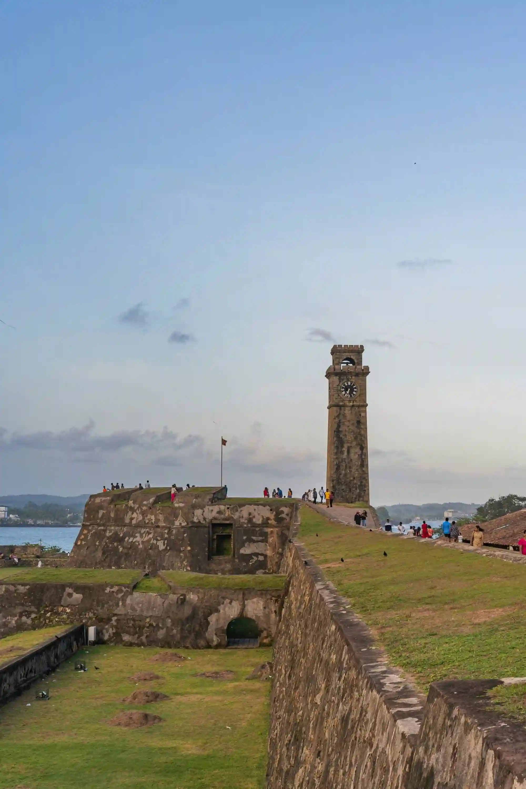 Galle Clock Tower at the Ramparts