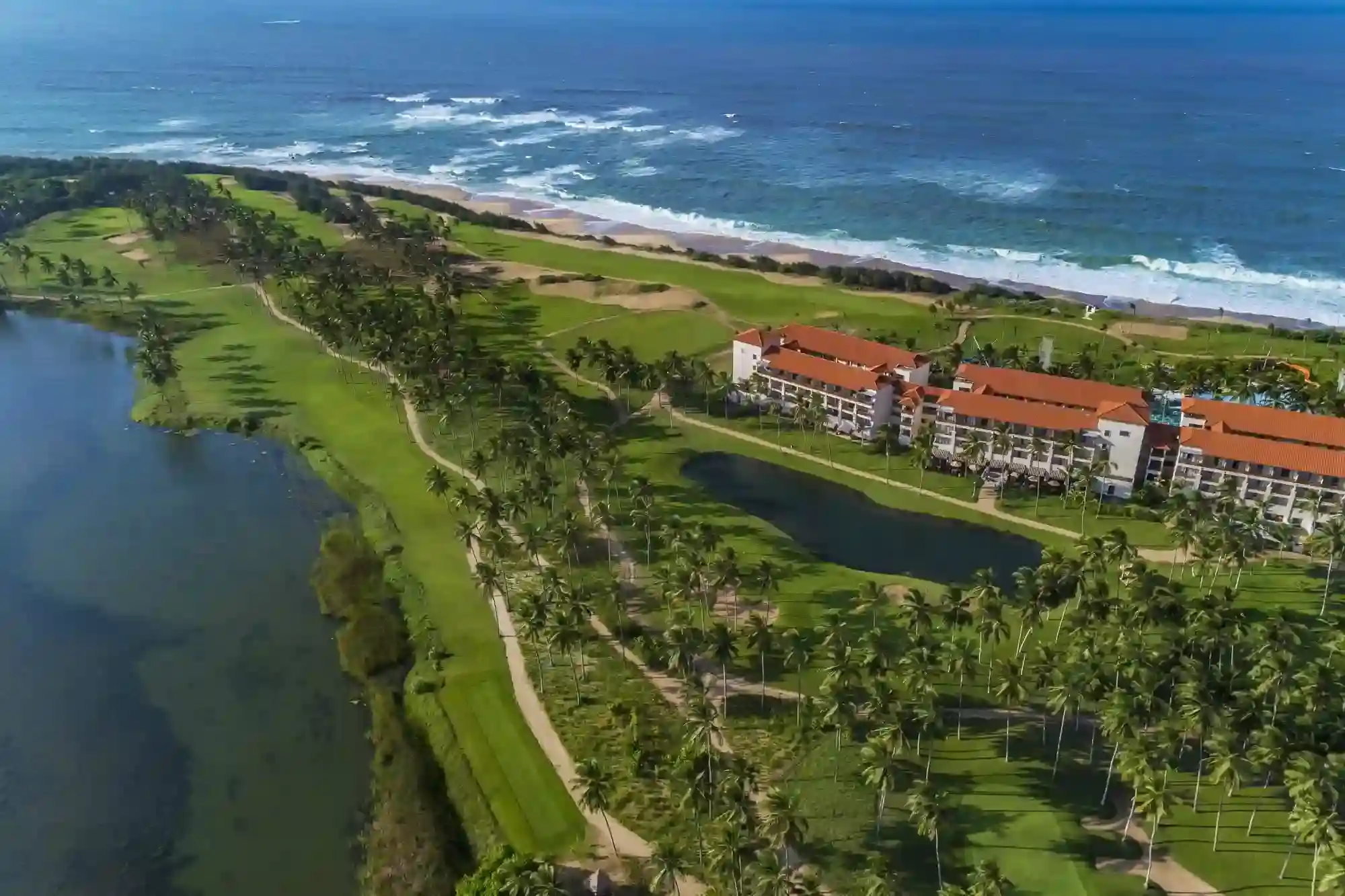 Shangri-La Golf Course and Oceanfront Landscape