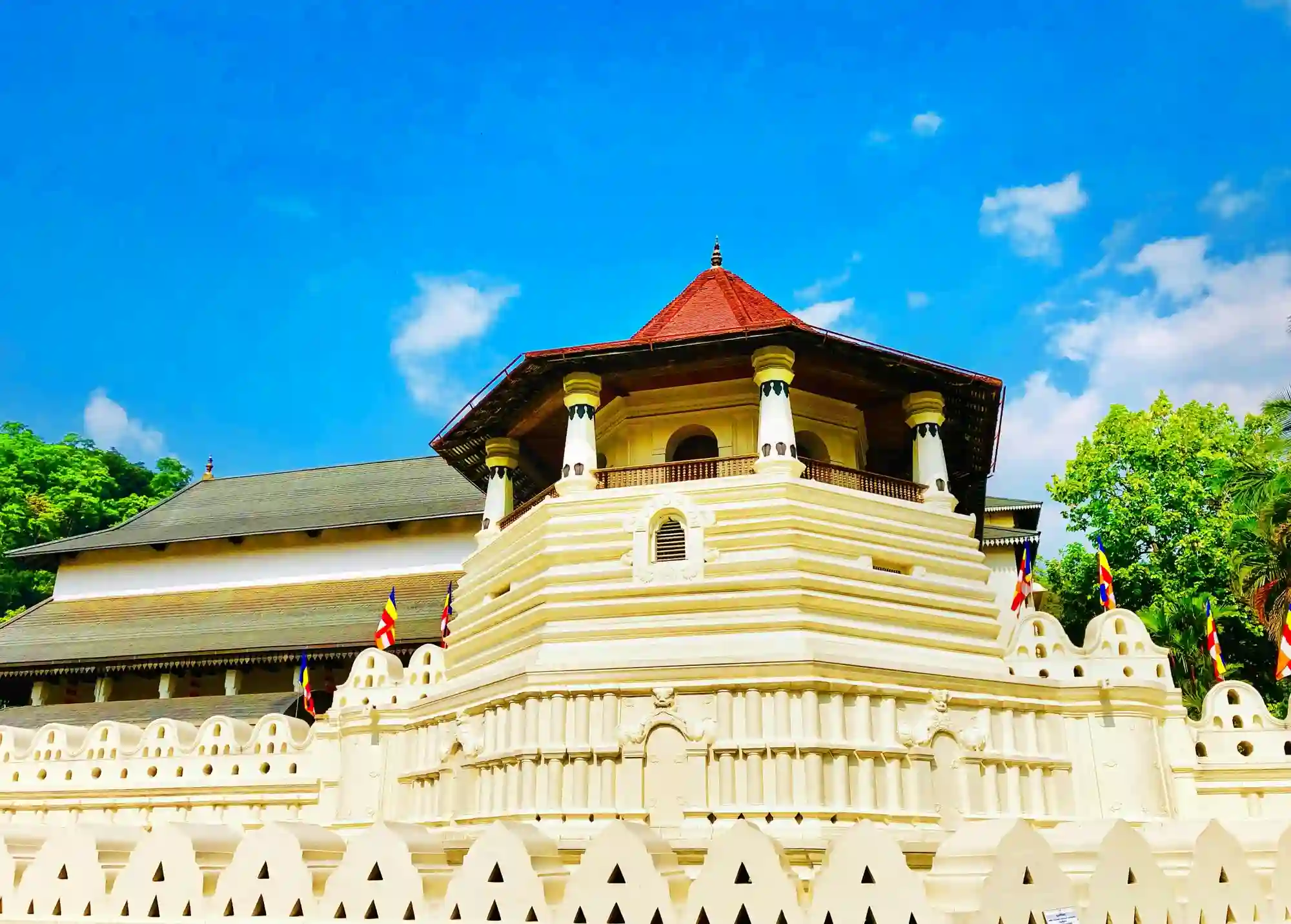 Temple of the Sacred Tooth Relic — Inner Courtyard