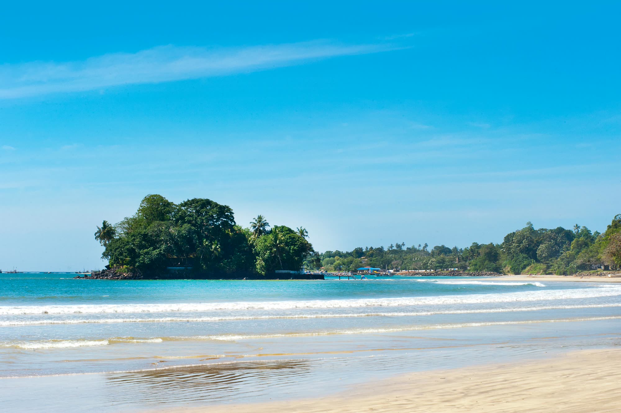 Calm Waters at Mirissa Beach