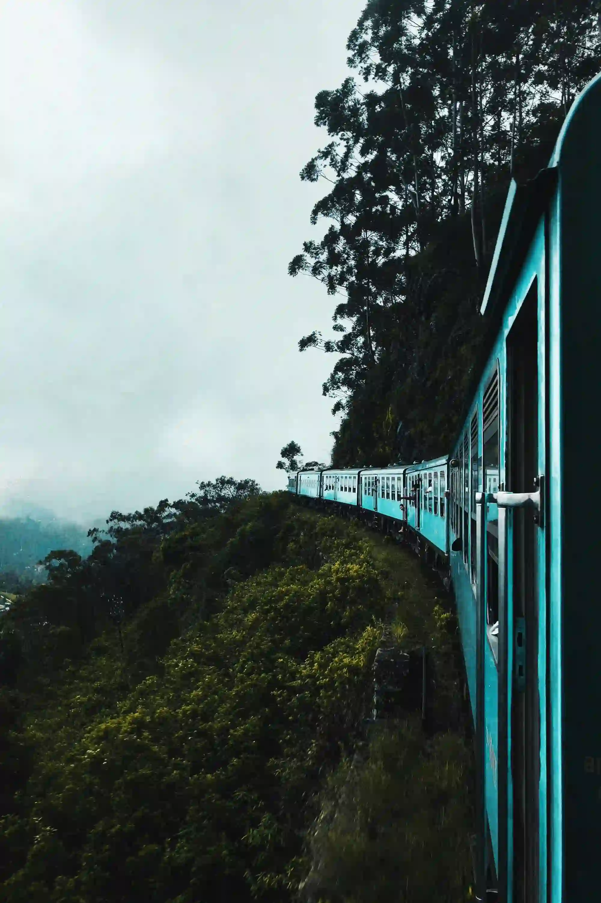 Train Journey Through the Highlands
