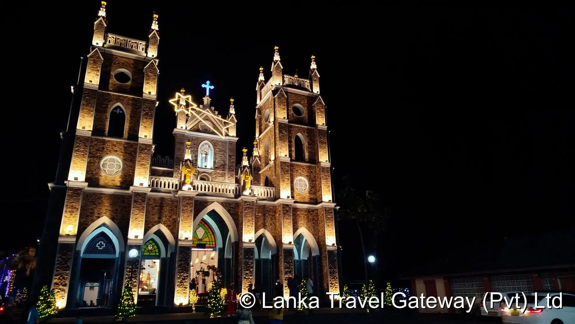 St. Anthony's Church Kirimatiyagara – Festive Façade