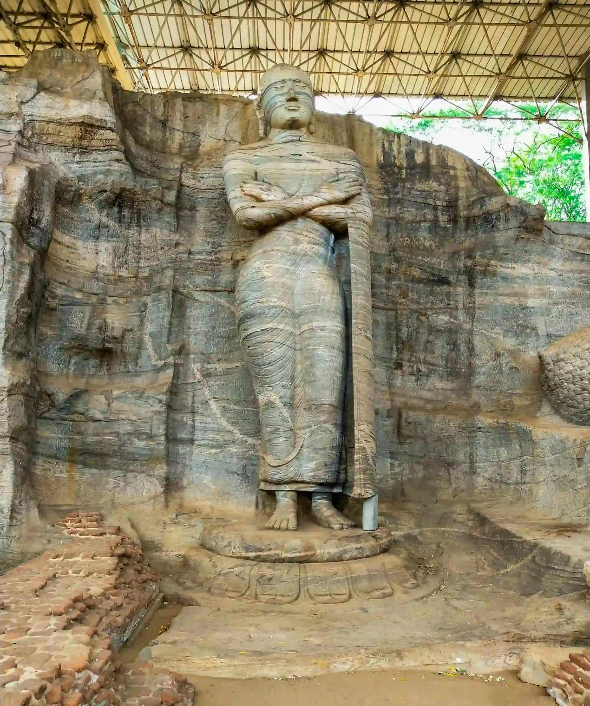 Standing Buddha – Daylight View
