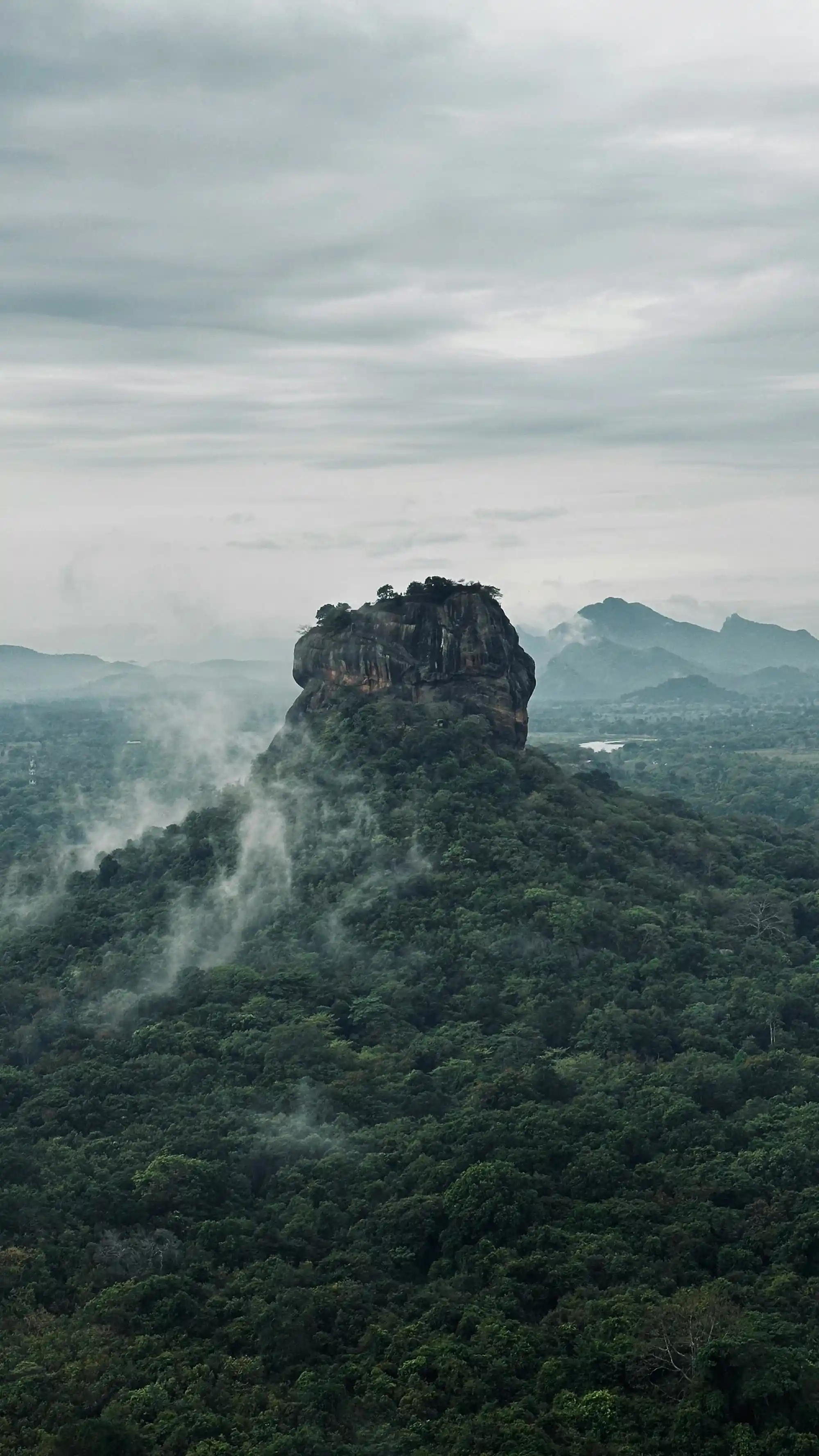 Sigiriya in the Mist