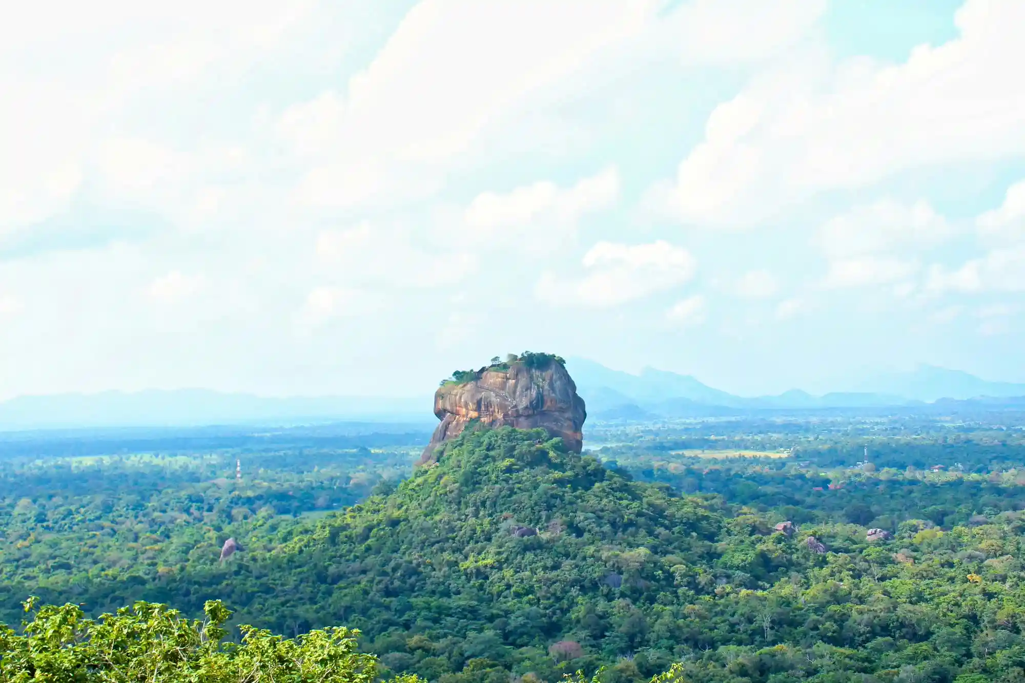 Sigiriya on a Sunny Day