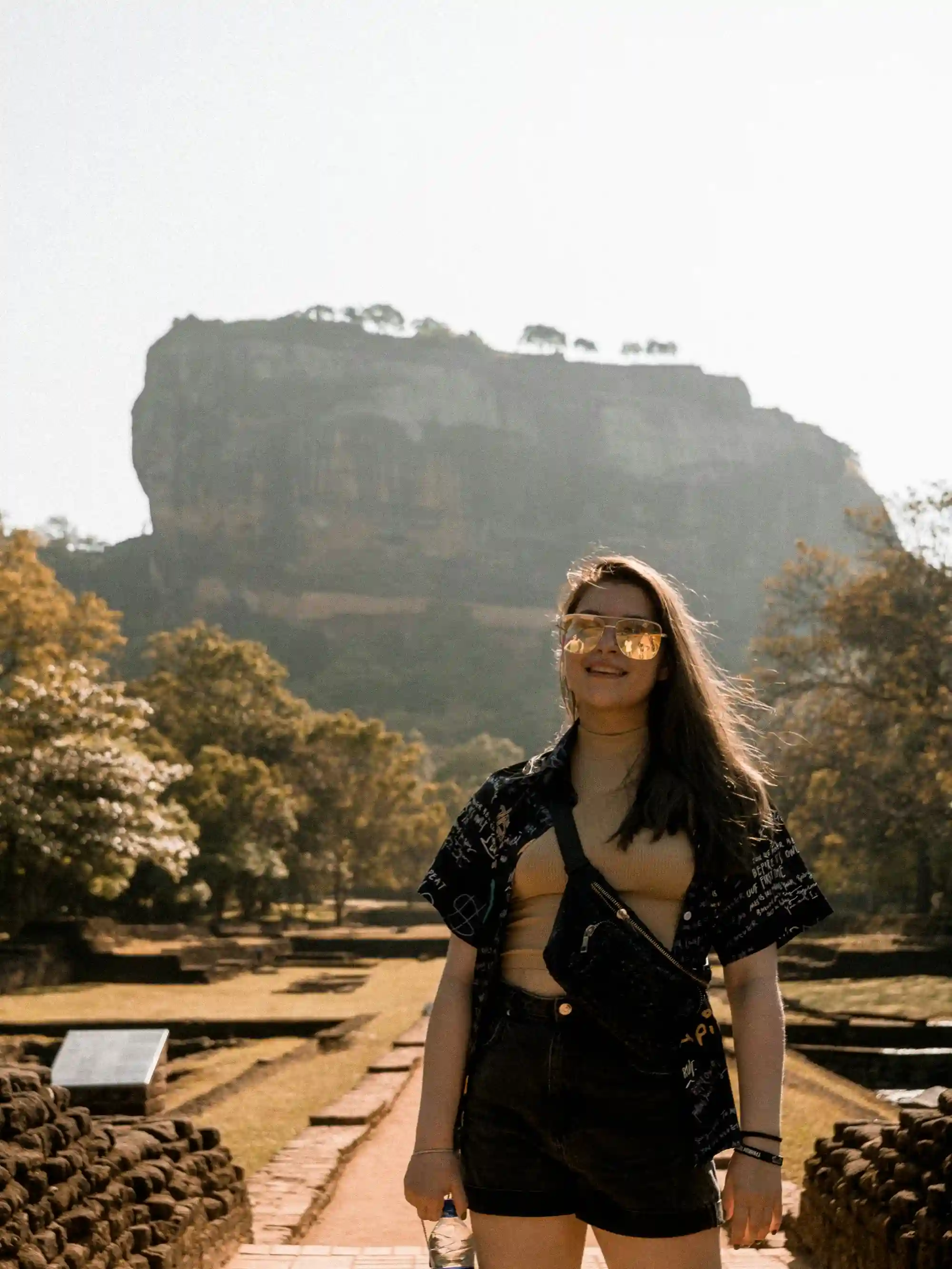 Path to Sigiriya Rock Fortress