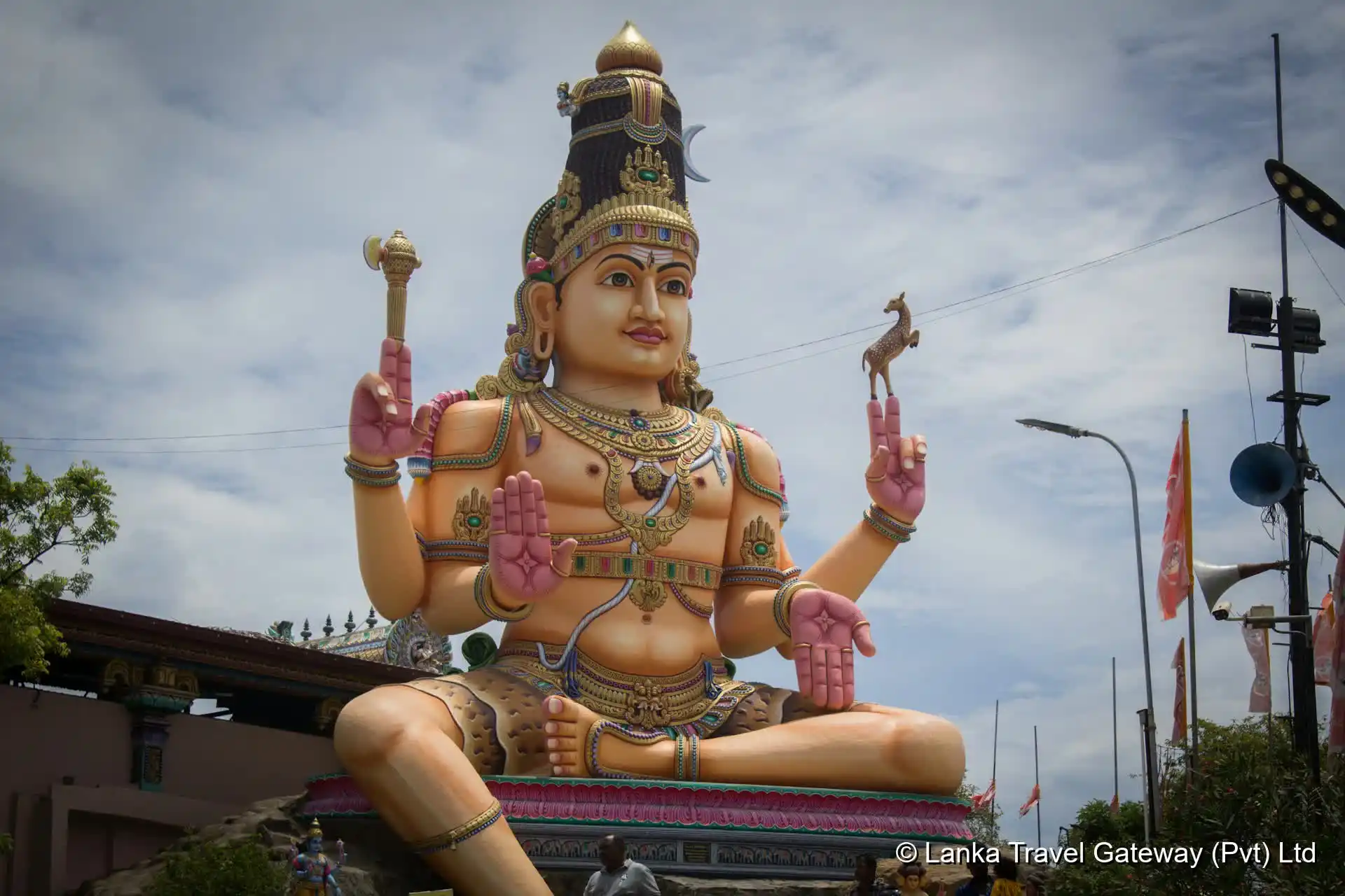 Another View of the Iconic Murugan Statue