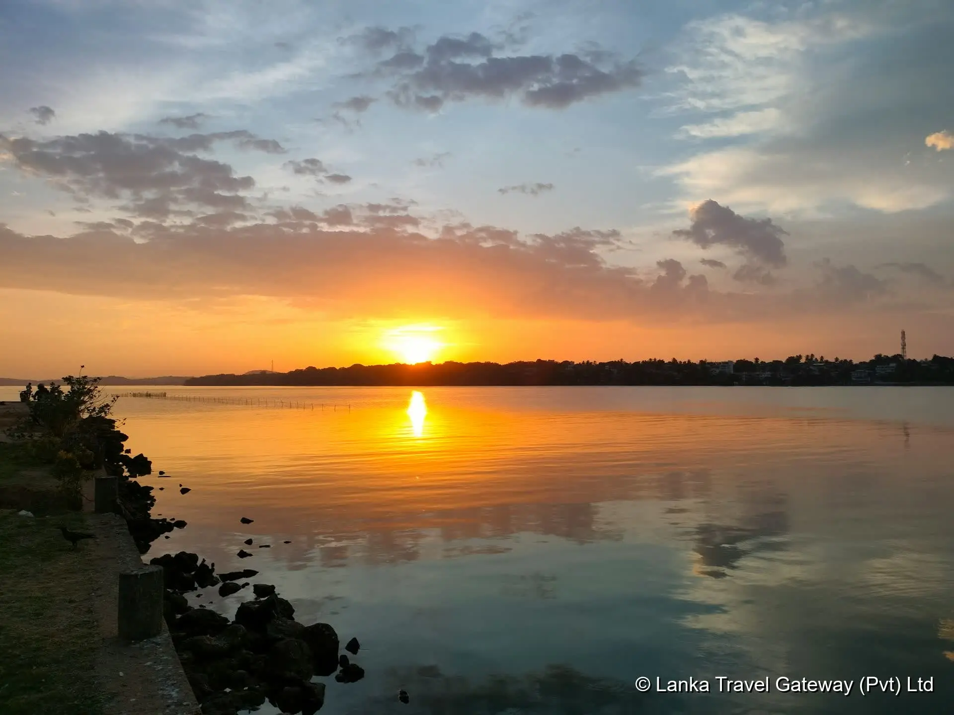 Sunset Over Trincomalee Bay