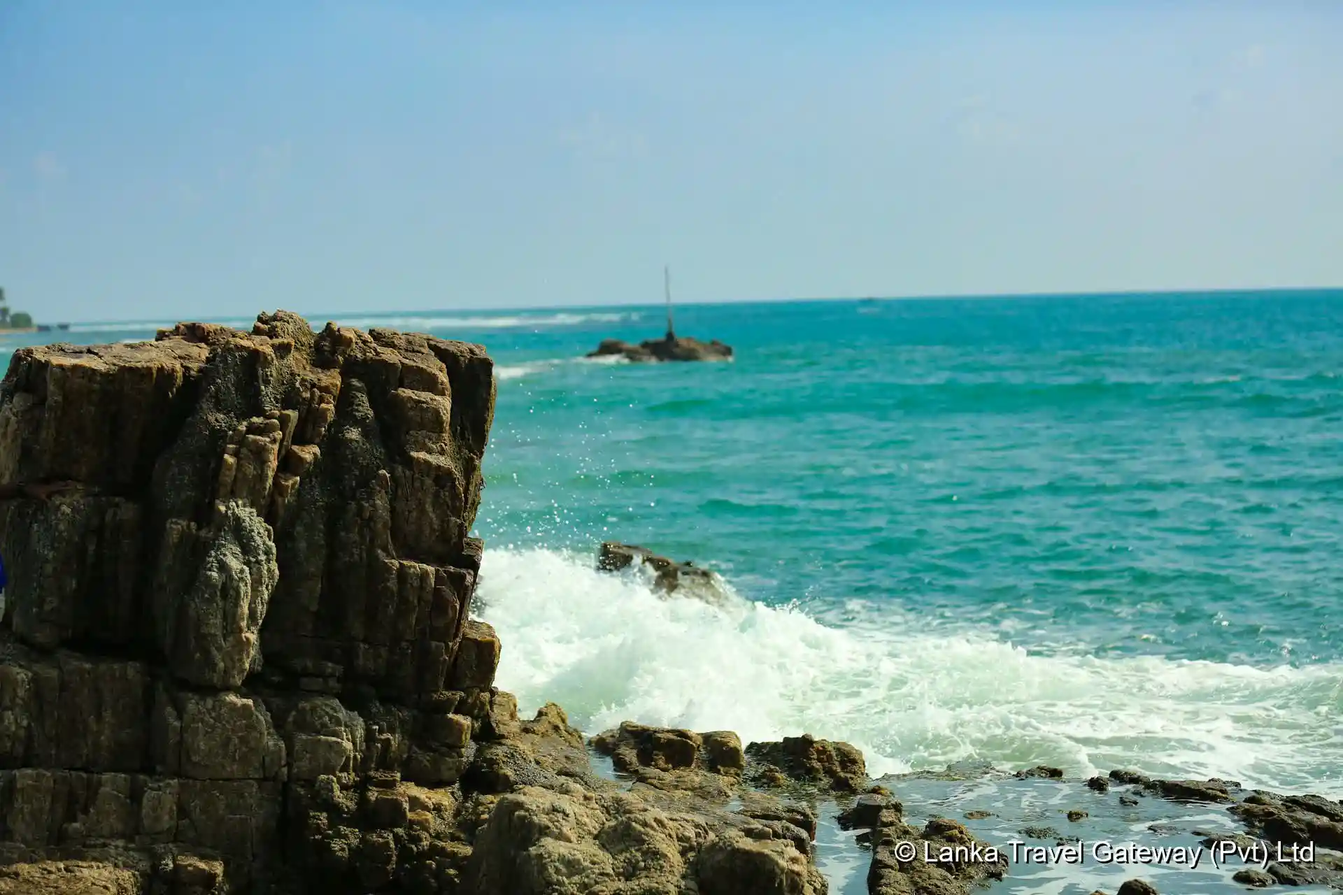 Rocky Cliffs and Ocean Breakers